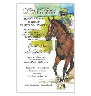 Horse Racing Invitations, Gallop, Odd Balls